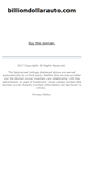 Mobile Screenshot of billiondollarauto.com